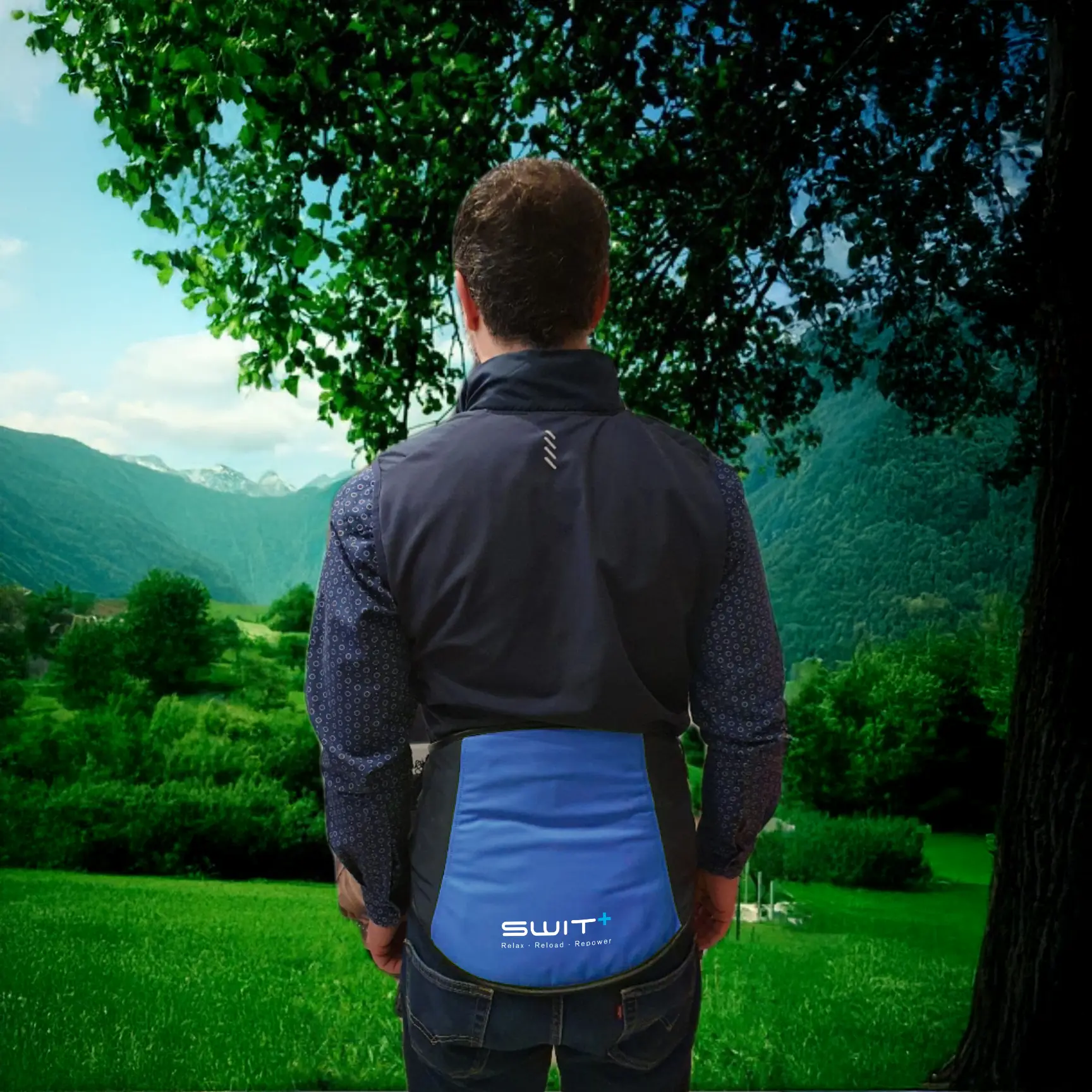 SWIT® ReBalance Gürtel mit Neurobalance-Technologie und 5 Anwendungsmodi