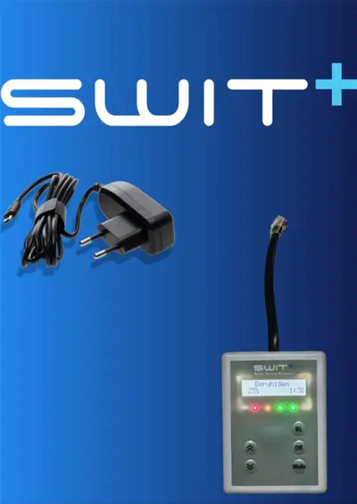 SWIT® Zubehör bestehend aus Netzteil, Verbindungskabel und Steuergerät